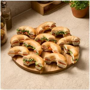 Sainsbury's Bagel Platter, Taste the Difference (12 Halves)