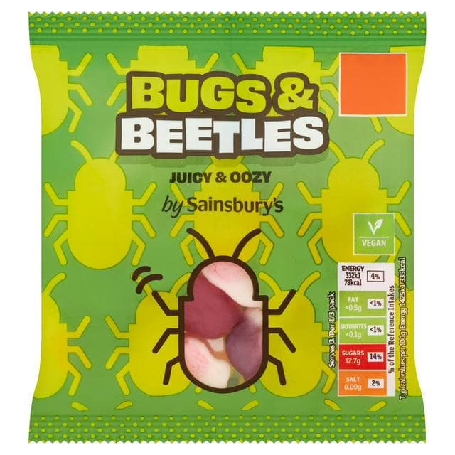 Sainsbury's Bugs & Beetles 70g - gallery image 1