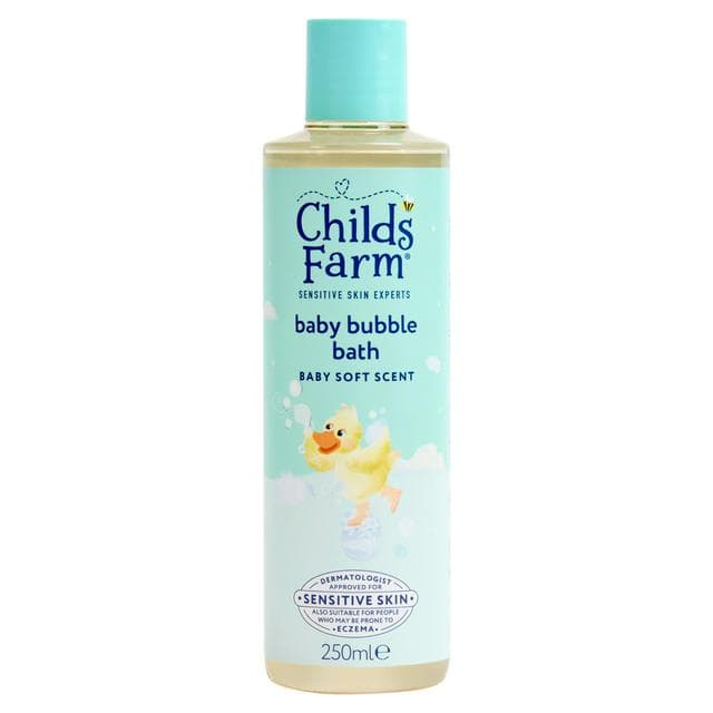 Childs Farm 250ml Baby Soft Scent for Newborns & Sensitive Skin Bubble Bath - gallery image 1