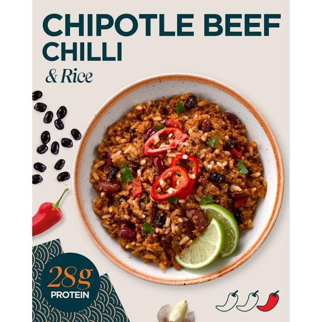 Myprotein Chilli Chipotle Beef with Rice 325g - gallery image 3