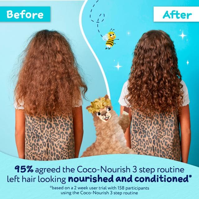 Childs Farm 250ml Coco Nourish Tear Free Formula for Dry Curly Hair Coconut Shampoo - gallery image 3