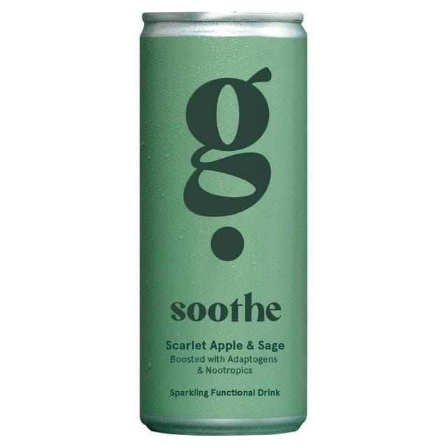 G Spot Soothe Scarlet Apple & Sage Sparkling Functional Drink 250ml - gallery image 1