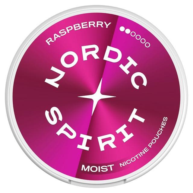 Nordic Spirit Nicotine Pouch Raspberry 6mg - gallery image 1