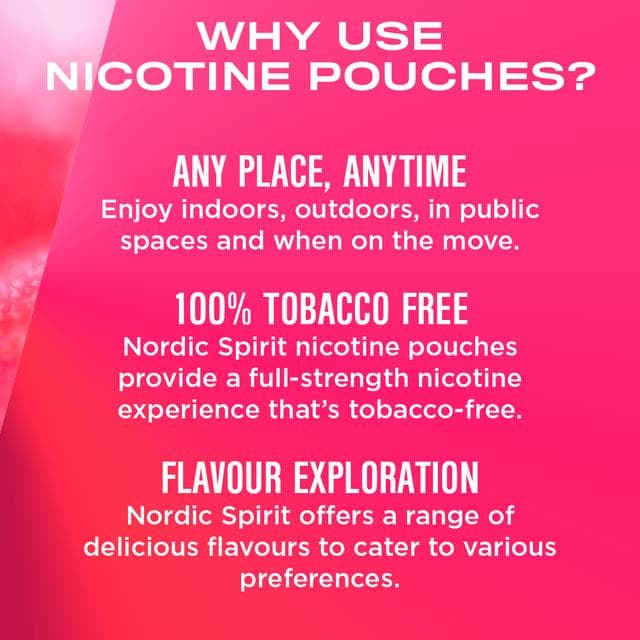Nordic Spirit Nicotine Pouch Raspberry 6mg - gallery image 4