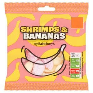 Sainsbury's Shrimps & Bananas 70g