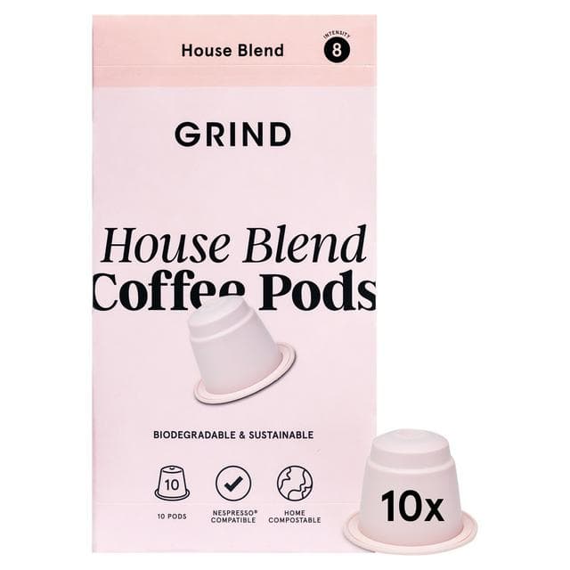 Grind House Blend Coffee Pods x10 52g - gallery image 1
