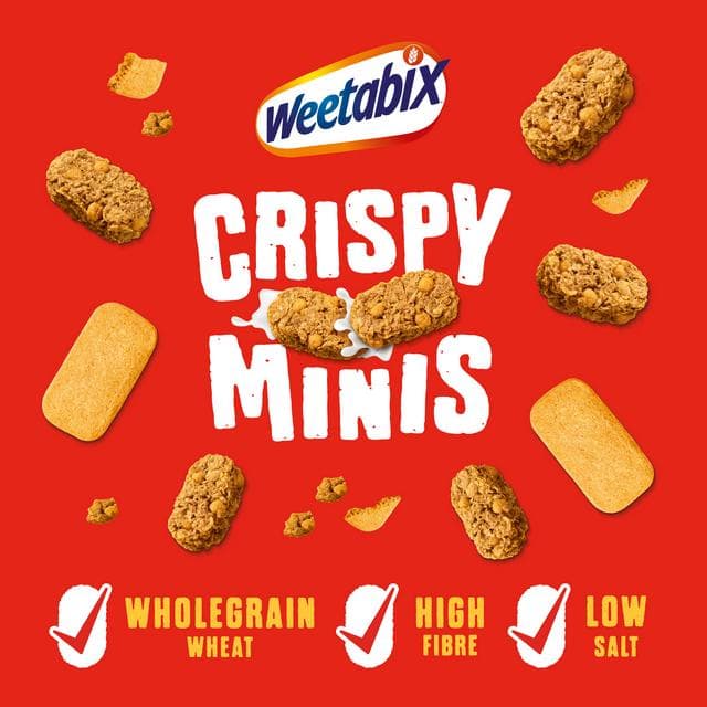 Weetabix 500g Crispy Minis Caramelised Biscuit Breakfast Cereal - gallery image 3