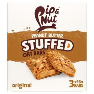 Pip & Nut Peanut Butter Stuffed Oat Bar Original 3 x 48g