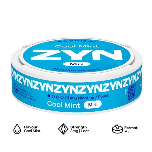ZYN Nicotine Pouch Cool Mint Mini 3mg - gallery image 2