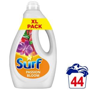 Surf Passion Bloom Concentrated Washing Liquid Laundry Detergent 44 Washes 1.188L