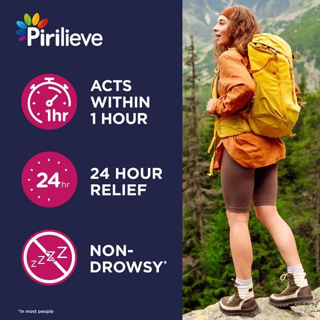 Pirilieve Hayfever Relief Fexofenadine Tablets x30 - gallery image 2