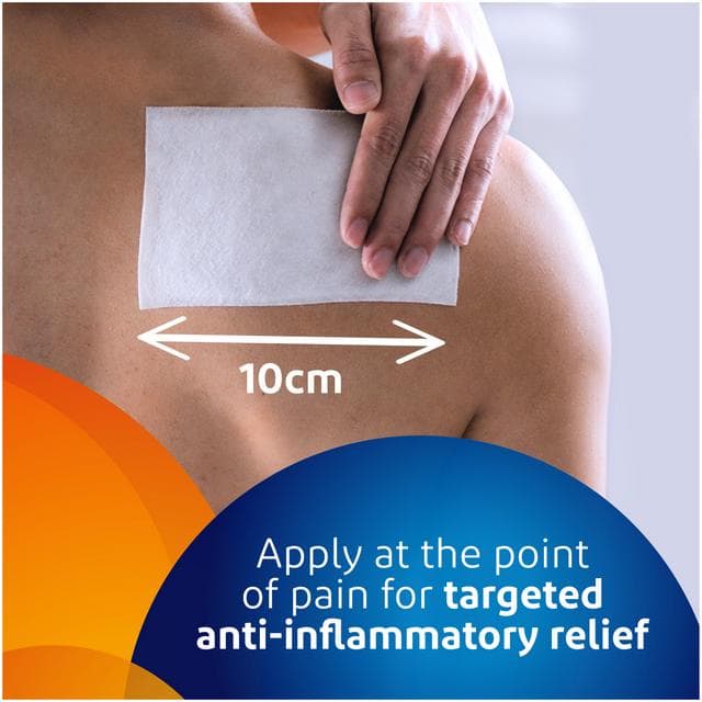 Voltarol 2 x Muscle Pain Relief One a Day Medicated Plaster Patches - gallery image 5