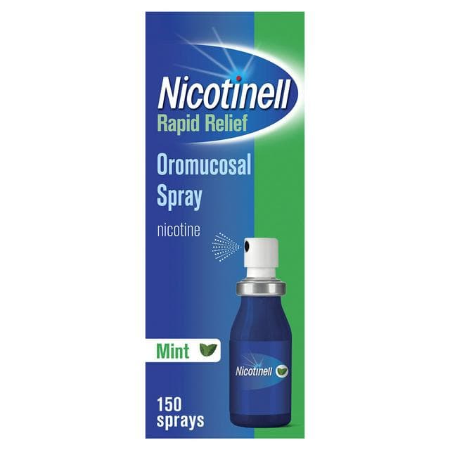 Nicotinell Nicotine Spray Mint Flavour 150 Sprays 1mg - gallery image 1