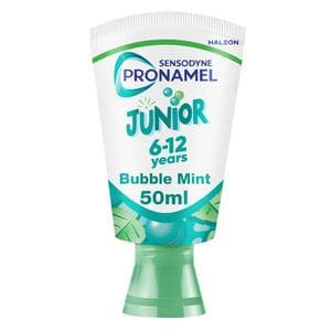 Sensodyne Pronamel Junior 6-12 Years Toothpaste Bubble Mint 50ml