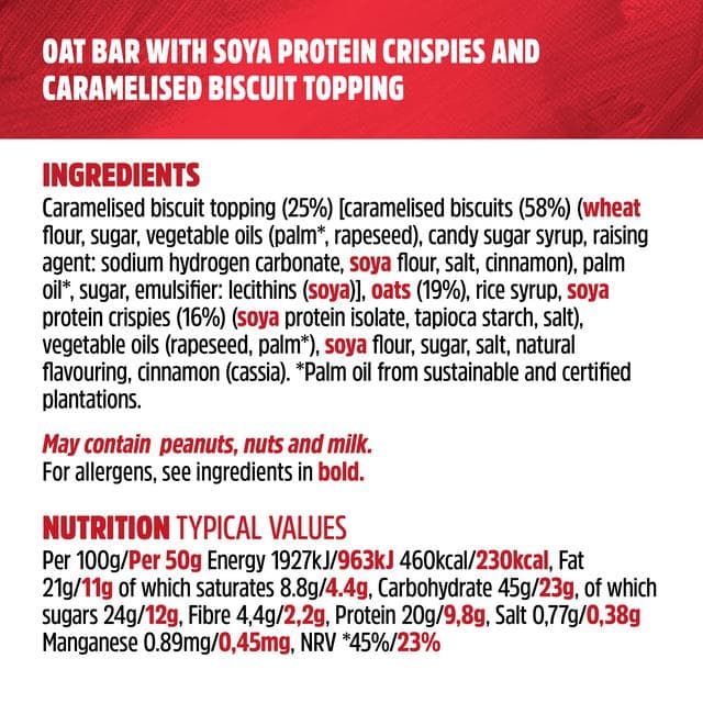 Trek Biscoff Protein Flapjack 3 x 50g - gallery image 3