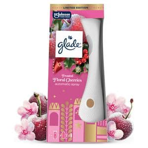 Glade Automatic Spray Air Freshener Holder & Refill Floral Cherries 269ml