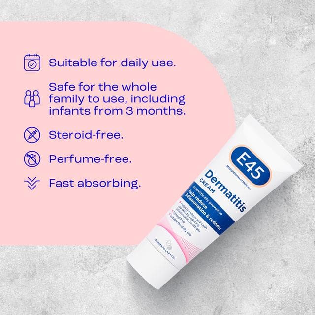 E45 Dermatitis Repair Cream to Reduce Itching & Inflammation 50ml - gallery image 2