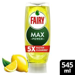 Fairy Max Power Washing Up Liquid 545ml