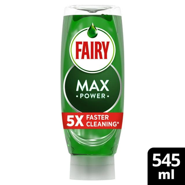 Fairy Max Power Washing Up Liquid Original 545ml - gallery image 1