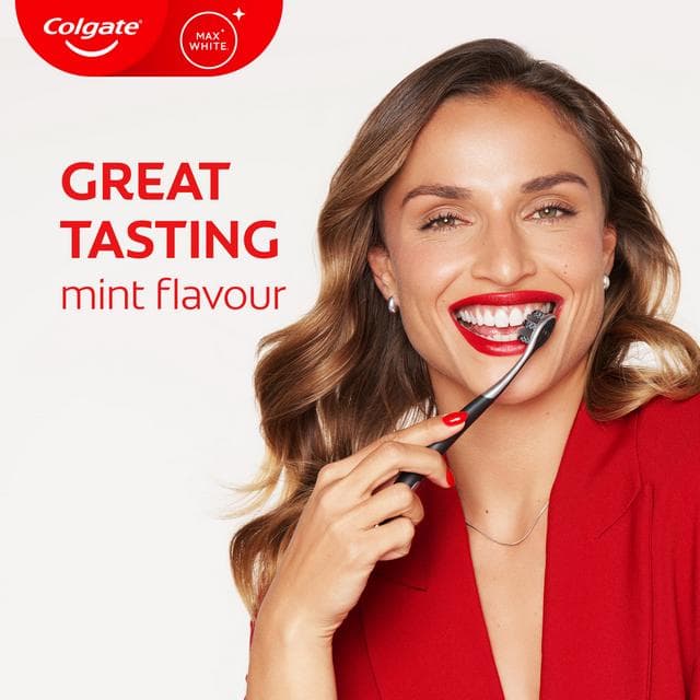 Colgate Max White Clinical Sensitive Protect Teeth Whitening Toothpaste 75ml - gallery image 5