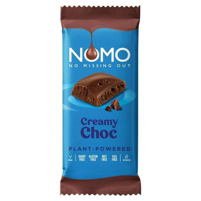 NOMO Creamy Choc Bar 75g - gallery image 1