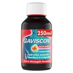 Gaviscon Heartburn & Indigestion Liquid Aniseed 250ml