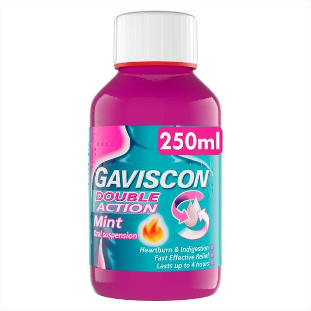 Gaviscon Double Action Mint Oral Suspension 250ml - gallery image 1