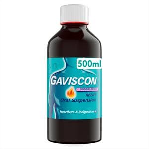 Gaviscon Heartburn & Indigestion Liquid Aniseed 500ml
