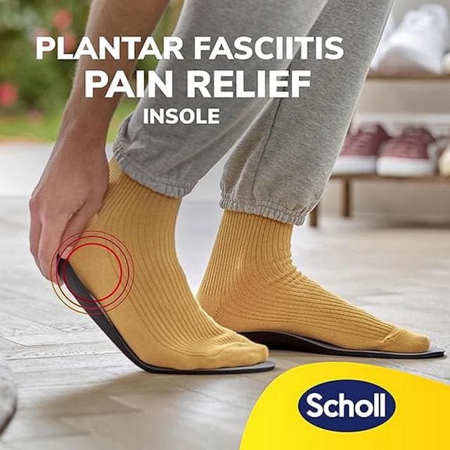 Scholl Balance Orthotics S M L Size 4, 5-6, 5 Plantar Fasciitis Pain Relief Insole - gallery image 3