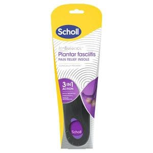 Scholl Plantar Fasciitis Pain Relief Insole Sizes 9-11