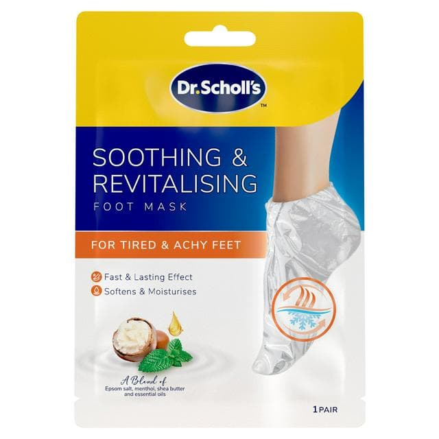Dr. Scholl's Soothing & Revitalising Foot Mask - gallery image 1