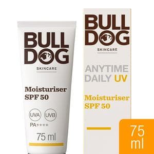 Bulldog Skincare Anytime Daily UV SPF 50 Moisturiser 75ml