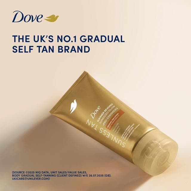 Dove Summer Revived Self Tan Lotion for Face & Body Light to Medium Travel Size 75ml - gallery image 4