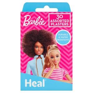 Heal Barbie Assorted Plasters x30