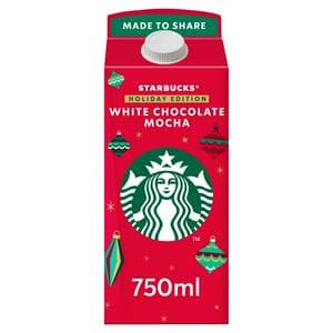 Starbucks 750ml White Chocolate Mocha Iced Coffee