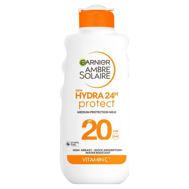 Garnier Ambre Solaire 175ml SPF 20 Hydra Sun Cream Lotion - gallery image 1