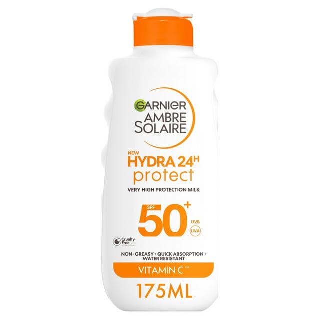 Garnier Ambre Solaire 175ml SPF 50 Hydra Sun Cream Lotion - gallery image 1