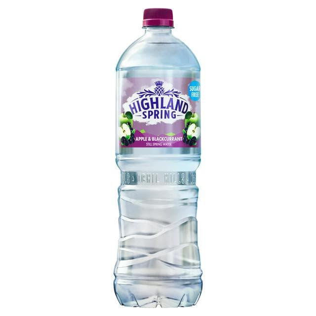 Highland Spring Apple & Blackcurrant Still Flavoured Spring Water 1.25L - gallery image 1