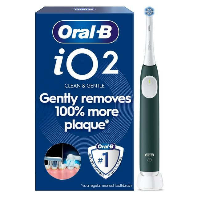 Oral-B iO2 Forest Green Electric Toothbrush - gallery image 1