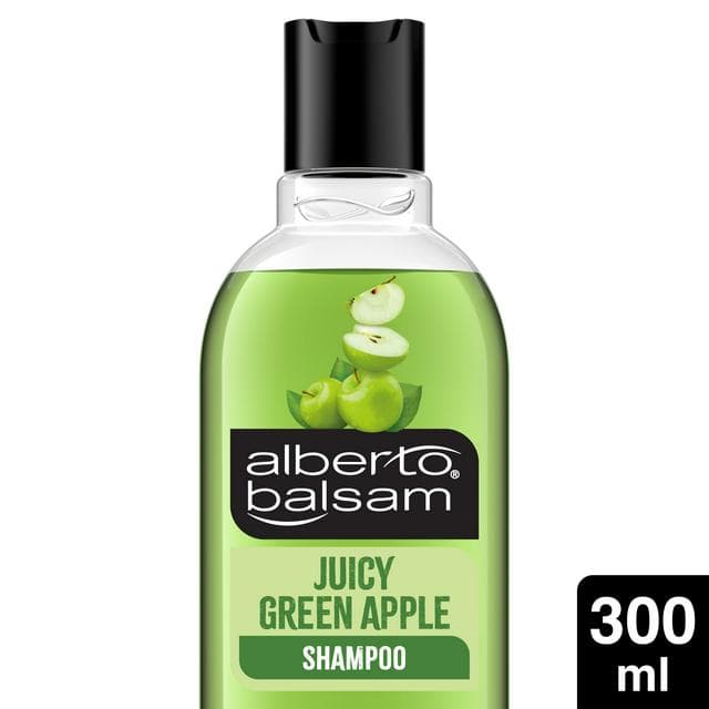 Alberto Balsam Juicy Green Apple Shampoo 300ml - gallery image 1