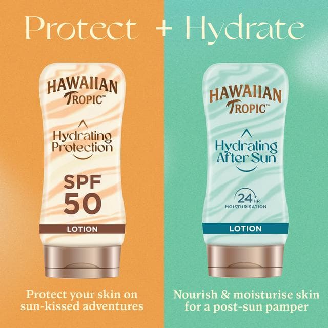 Hawaiian Tropic Hydrating Protection Sunscreen Lotion SPF 50 180ml - gallery image 6