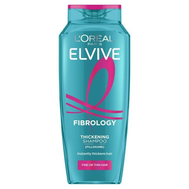L'Oréal Paris Elvive Fibrology Thickening Shampoo for Fine or Thin Hair 400ml - gallery image 1