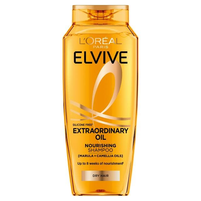 L'Oréal Paris Elvive Extraordinary Oil Nourishing Shampoo for Dry Hair 400ml - gallery image 1