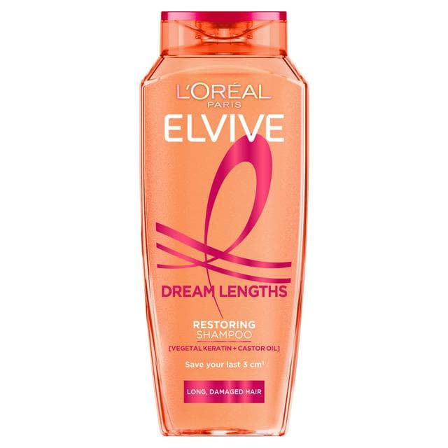 L'Oréal Paris Elvive Dream Lengths Restoring Shampoo for Long Hair 400ml - gallery image 1