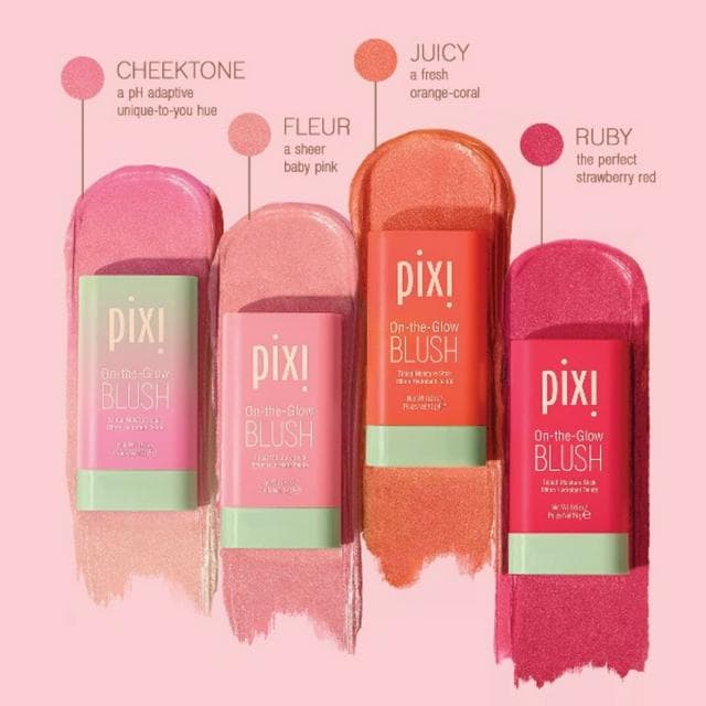Pixi On-the-Glow Blush Tinted Moisture Stick, Juicy 19g - gallery image 4
