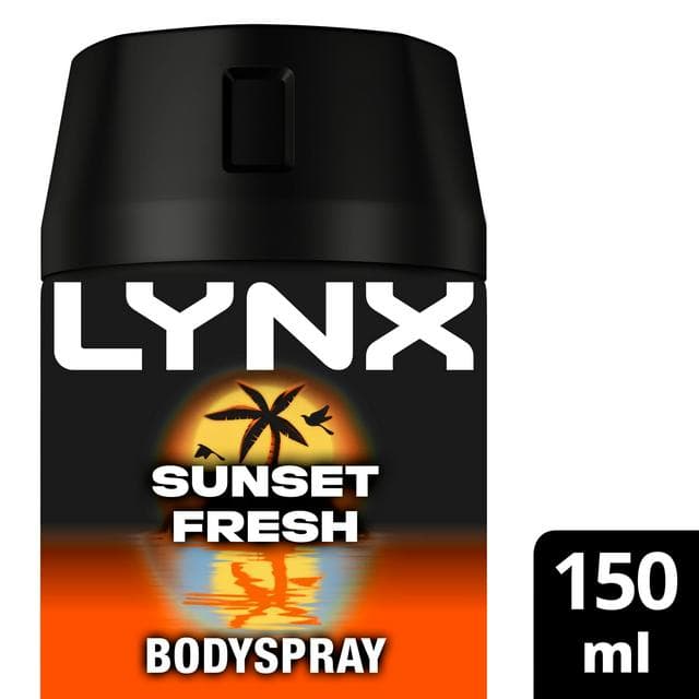 Lynx Sunset Fresh 48h Deodorant Body Spray for Men 150ml - gallery image 1