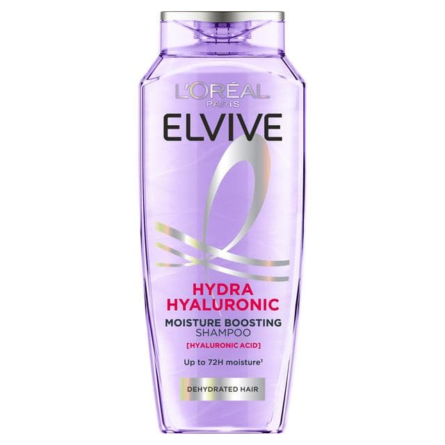 L'Oréal Paris Elvive Hydra Hyaluronic Moisture Boosting Shampoo for Dry & Dehydrated Hair 400ml - gallery image 1