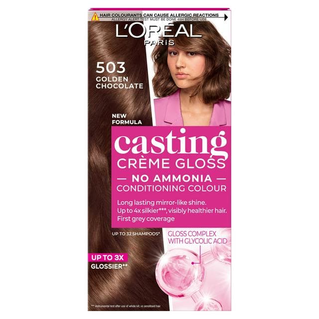L'Oréal Paris Casting Creme Gloss 503 Golden Chocolate - gallery image 1