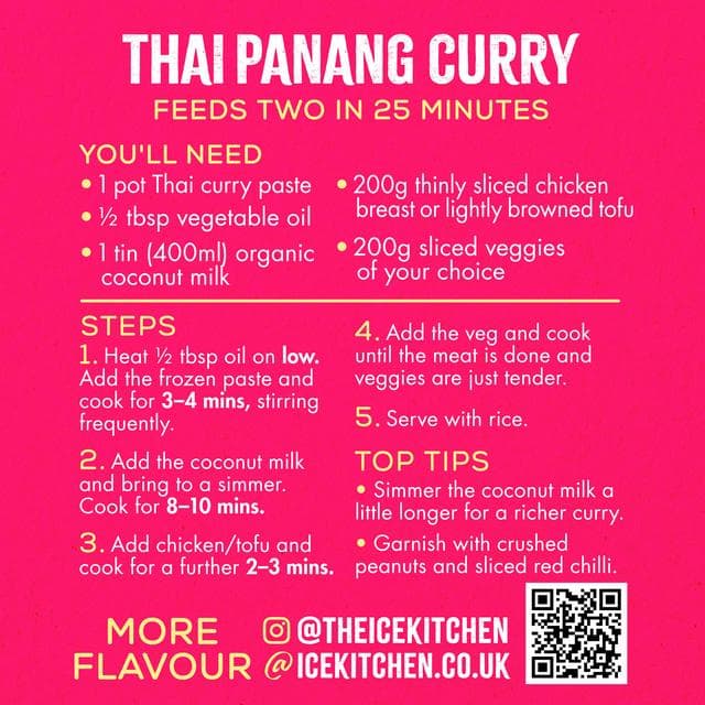 Ice Kitchen Thai Panang Curry Paste 2 x 77g - gallery image 3