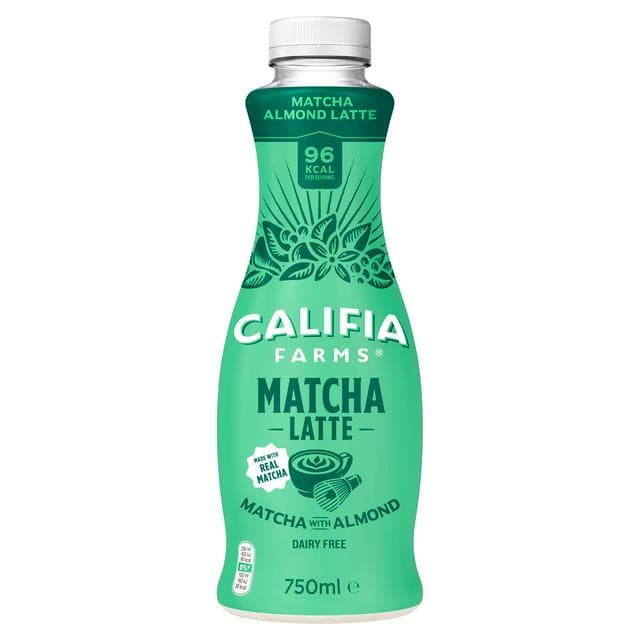 Califia Farms 750ml Almond Latte Matcha Drink - gallery image 1
